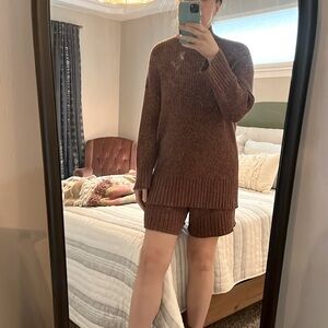 Free People Trez Sweater Set size large